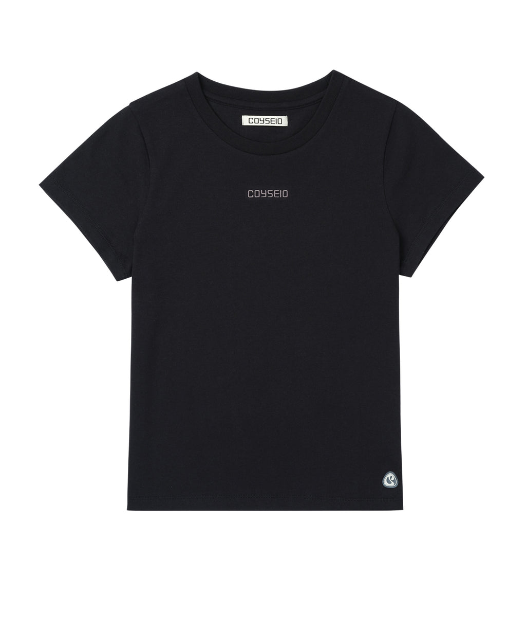 Coyseio - Mini Logo T-Shirt (Black) product image 5 | TRAB K-Fashion Australia