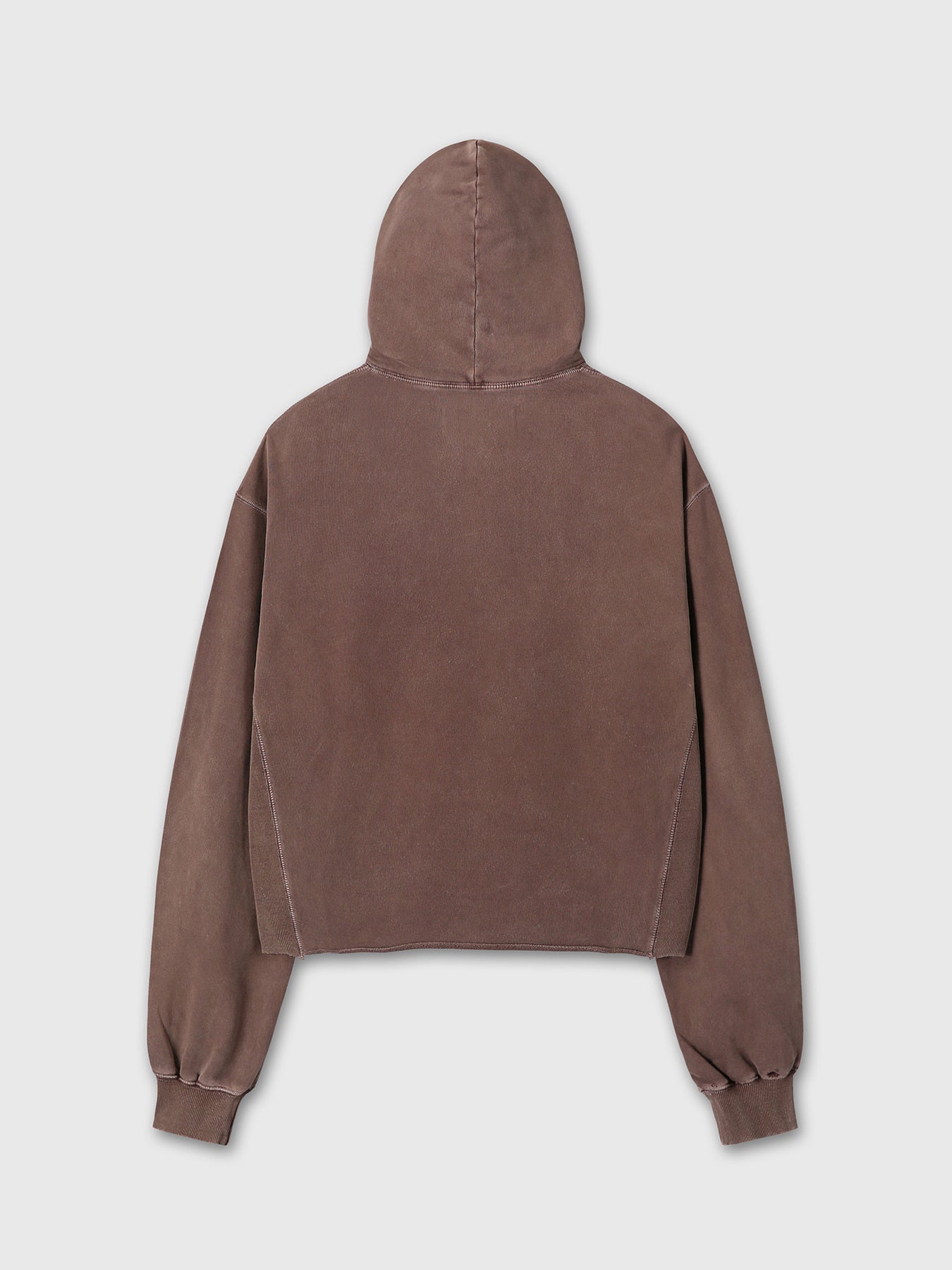 Tonywack - Garment Dyed Raw Edge Hoodie (Faded Red) product image 11 | TRAB K-Fashion Australia
