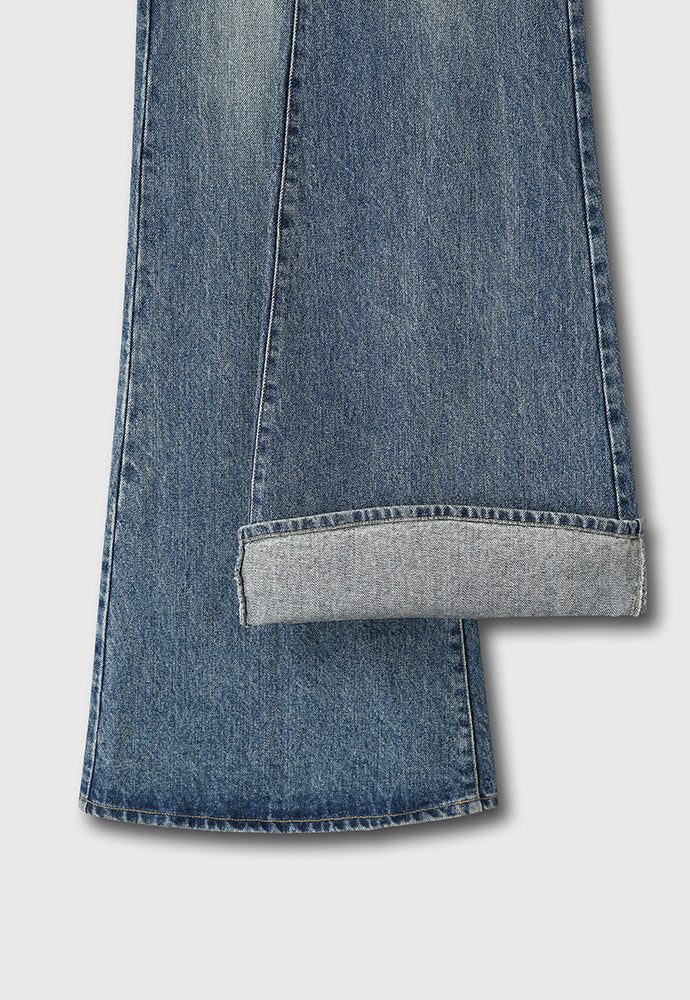 Tonywack - Bootcut Denim Pants (Washed Blue) product image 14 | TRAB K-Fashion Australia