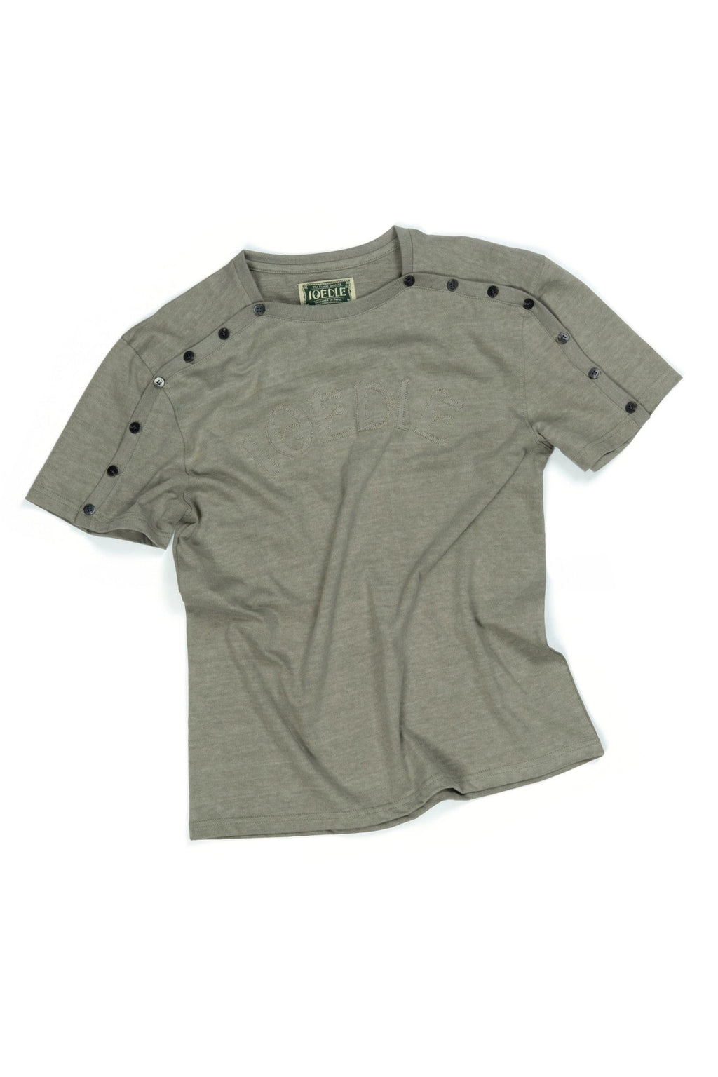 Ioedle - Closed Logo T-Shirt (Olive) product image 2 | TRAB K-Fashion Australia