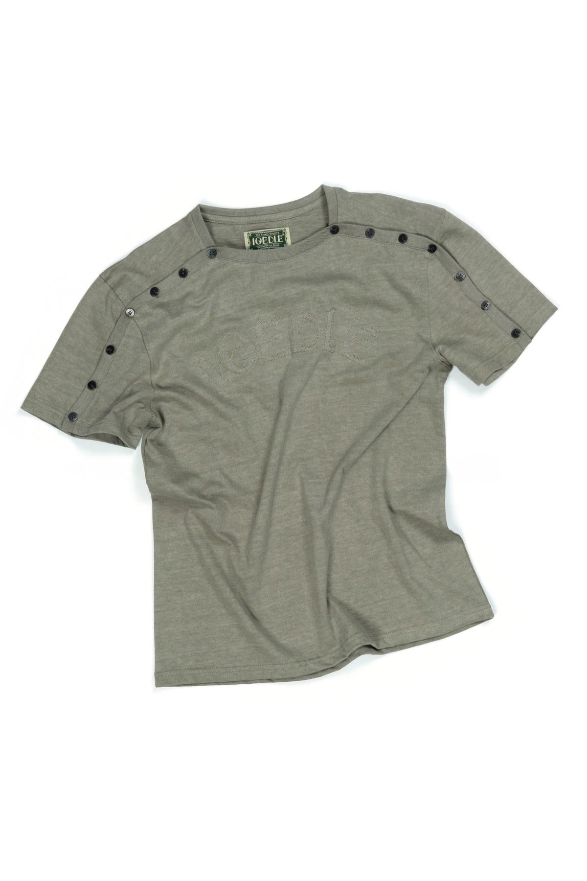 Ioedle - Closed Logo T-Shirt (Olive) product image 2 | TRAB K-Fashion Australia