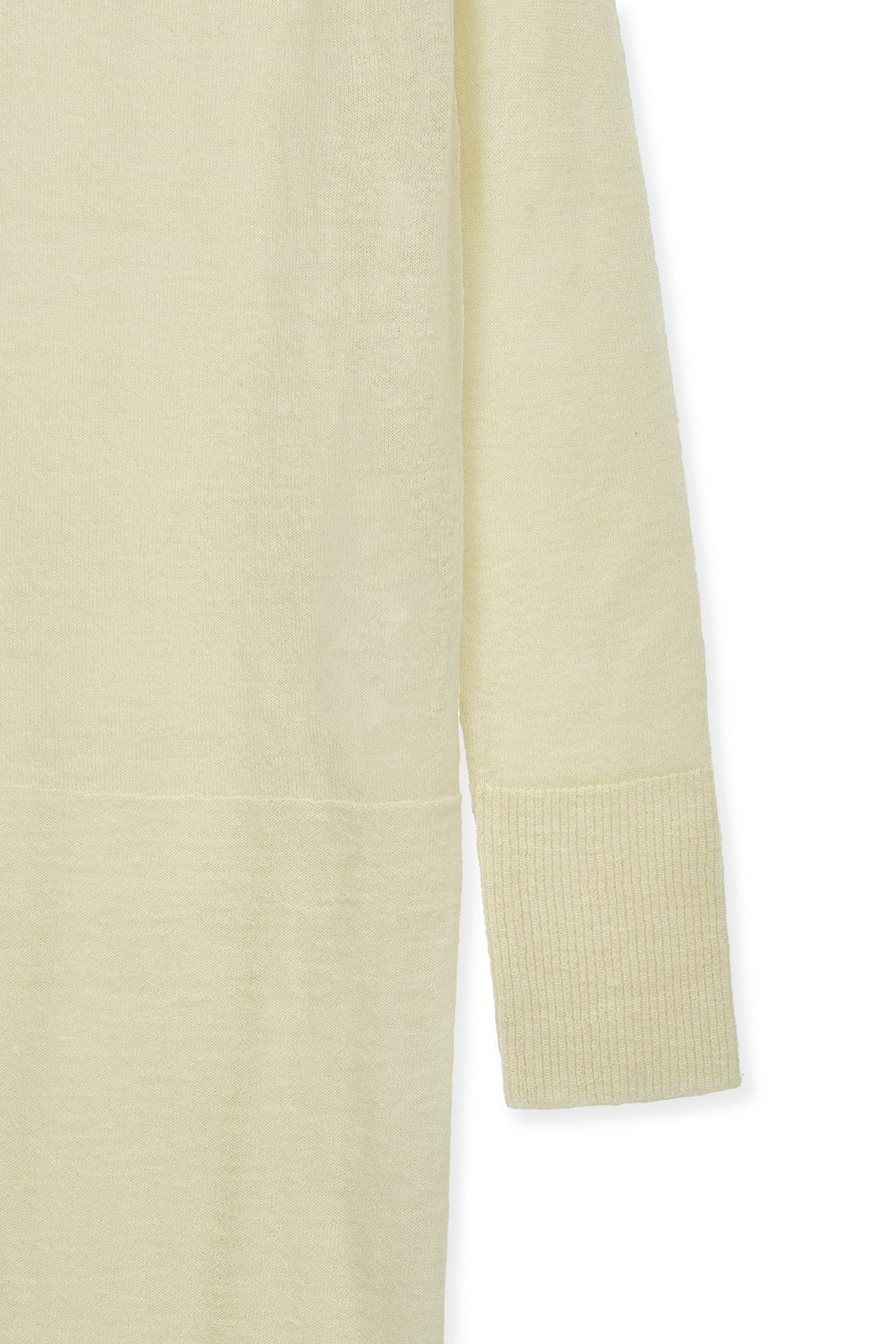 Matin Kim - Mohair Layered Knit Pullover (Light Yellow) product image 8 | TRAB K-Fashion Australia