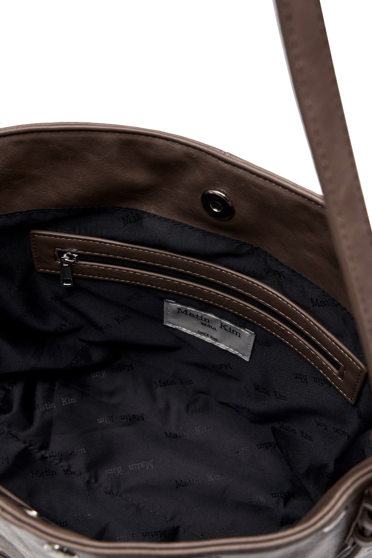 Matin Kim - Matin Stud Point Small Shoulder Bag (Cocoa) product image 3 | TRAB K-Fashion Australia