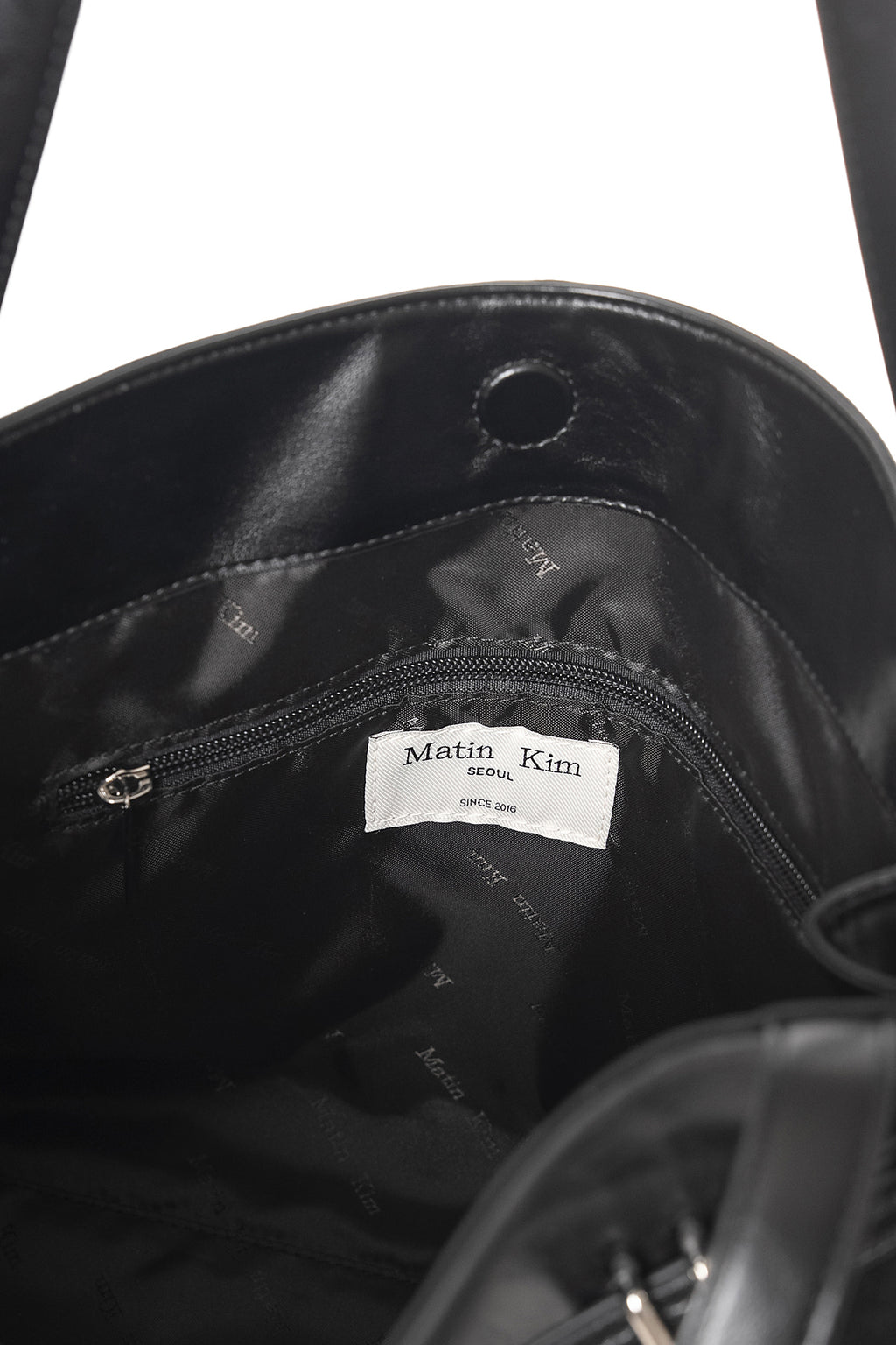 Matin Kim - Drop Tail Mellow Big Shoulder Bag (Black) product image 5 | TRAB K-Fashion Australia