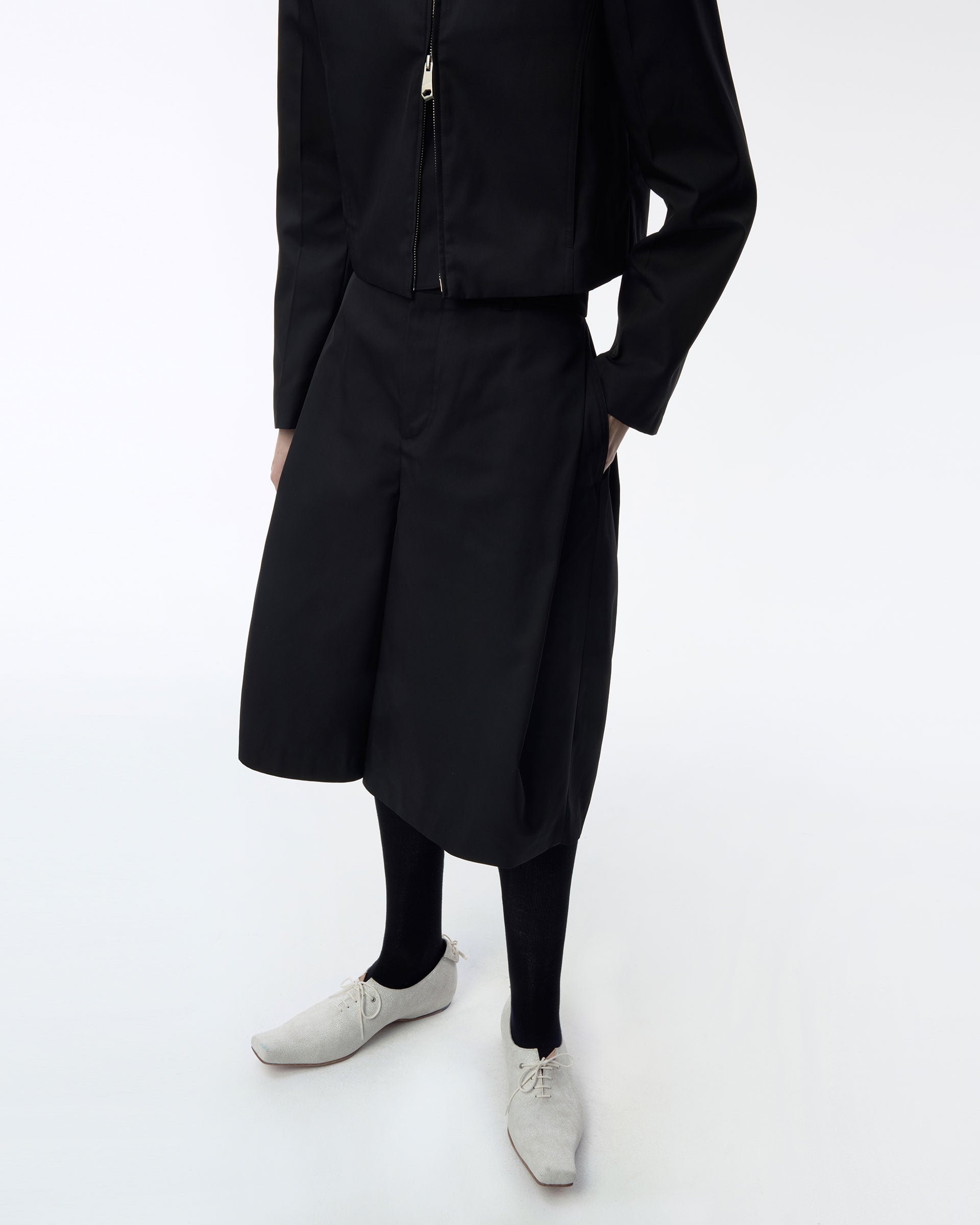 Ader Error - Sig; BK Tag shorts 01 (Noir) product image 4 | TRAB K-Fashion Australia