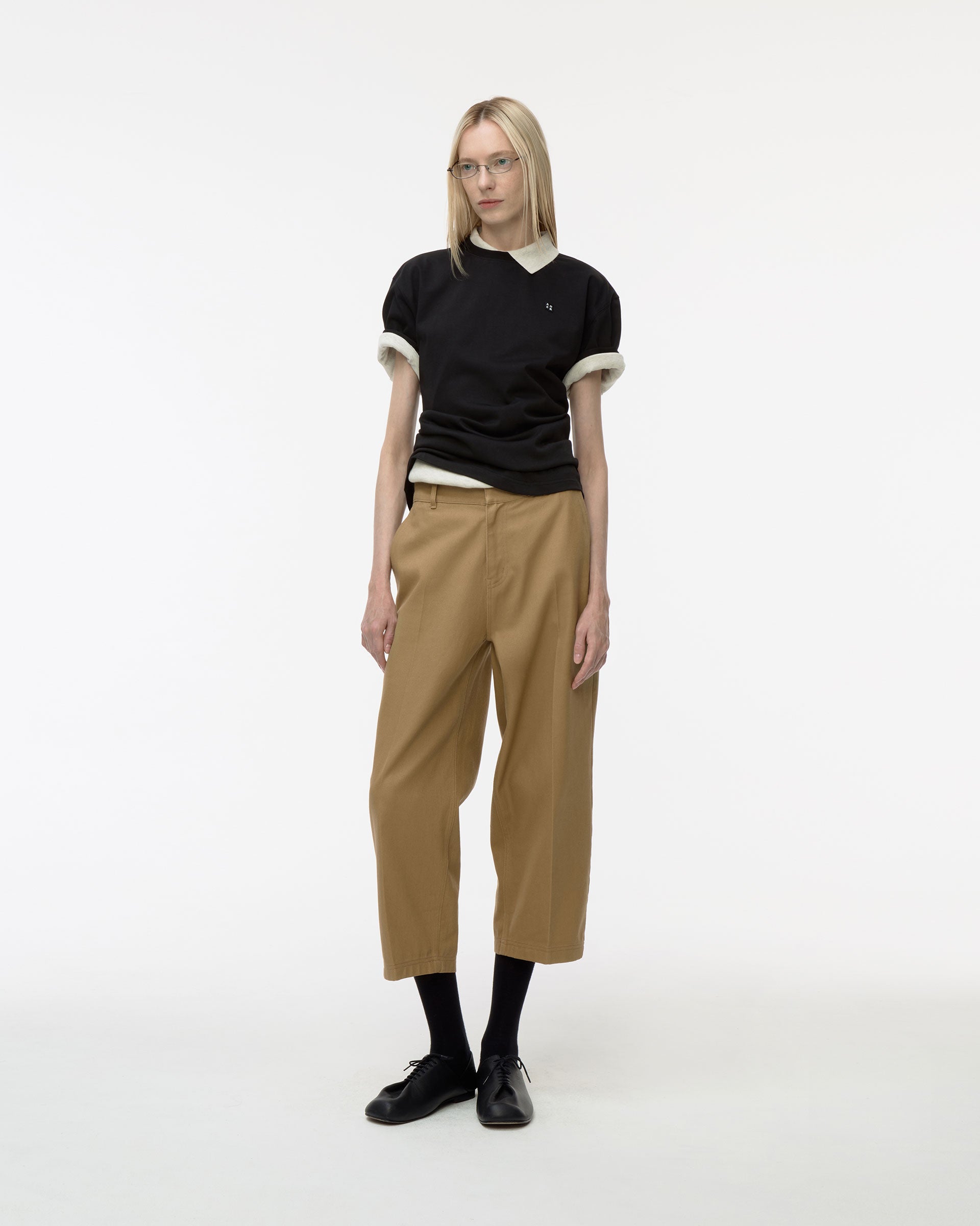 Ader Error - Sig; BL Tag trousers 02 (Beige) product image 1 | TRAB K-Fashion Australia