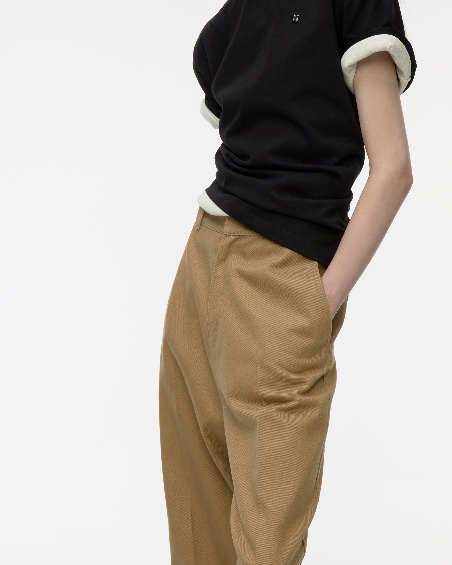 Ader Error - Sig; BL Tag trousers 02 (Beige) product image 5 | TRAB K-Fashion Australia
