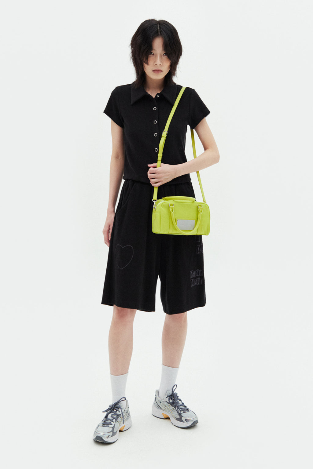 Matin Kim - Baby Sporty Tote Bag (Green) product image 7 | TRAB K-Fashion Australia