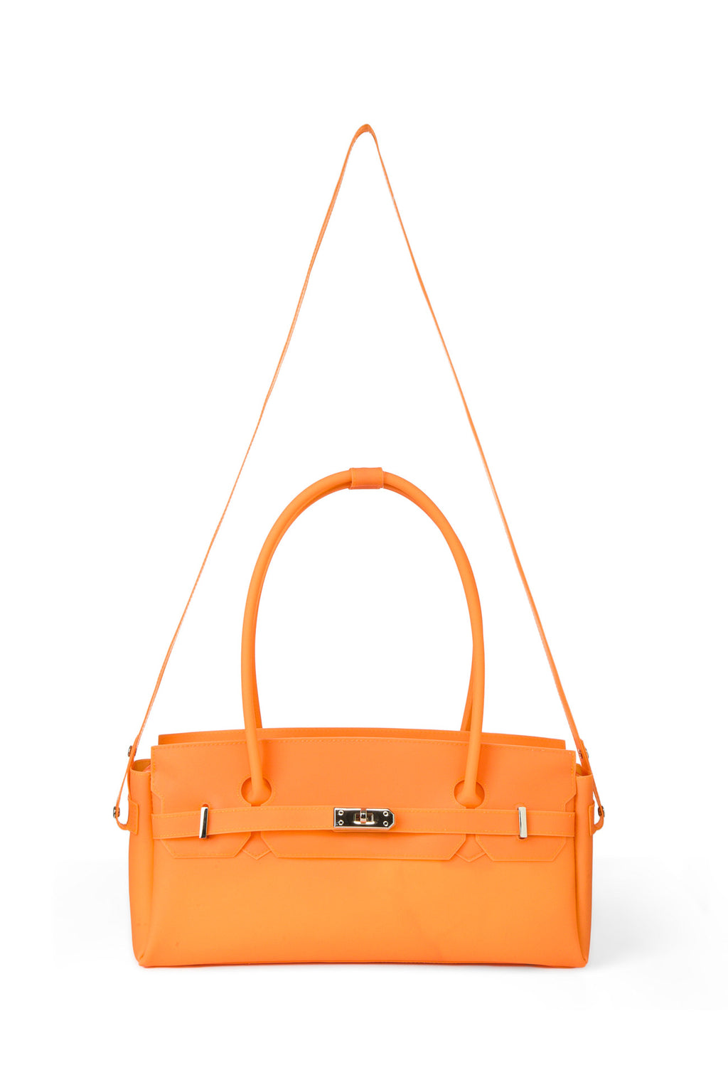 Deinet - [free Card Wallet] Jelly Two-Way Bag (Orange) product image 4 | TRAB K-Fashion Australia