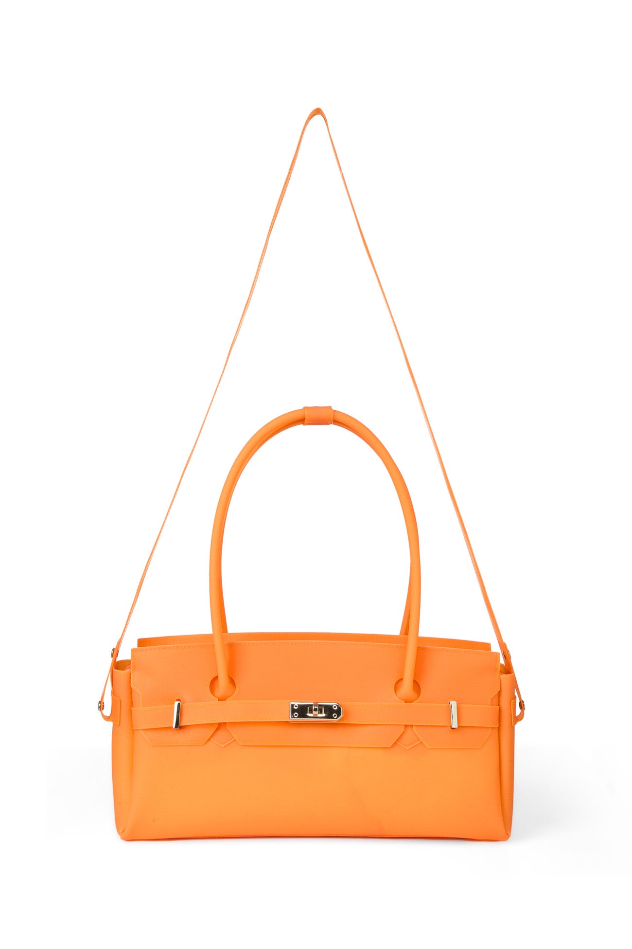 Deinet - [free Card Wallet] Jelly Two-Way Bag (Orange) product image 4 | TRAB K-Fashion Australia