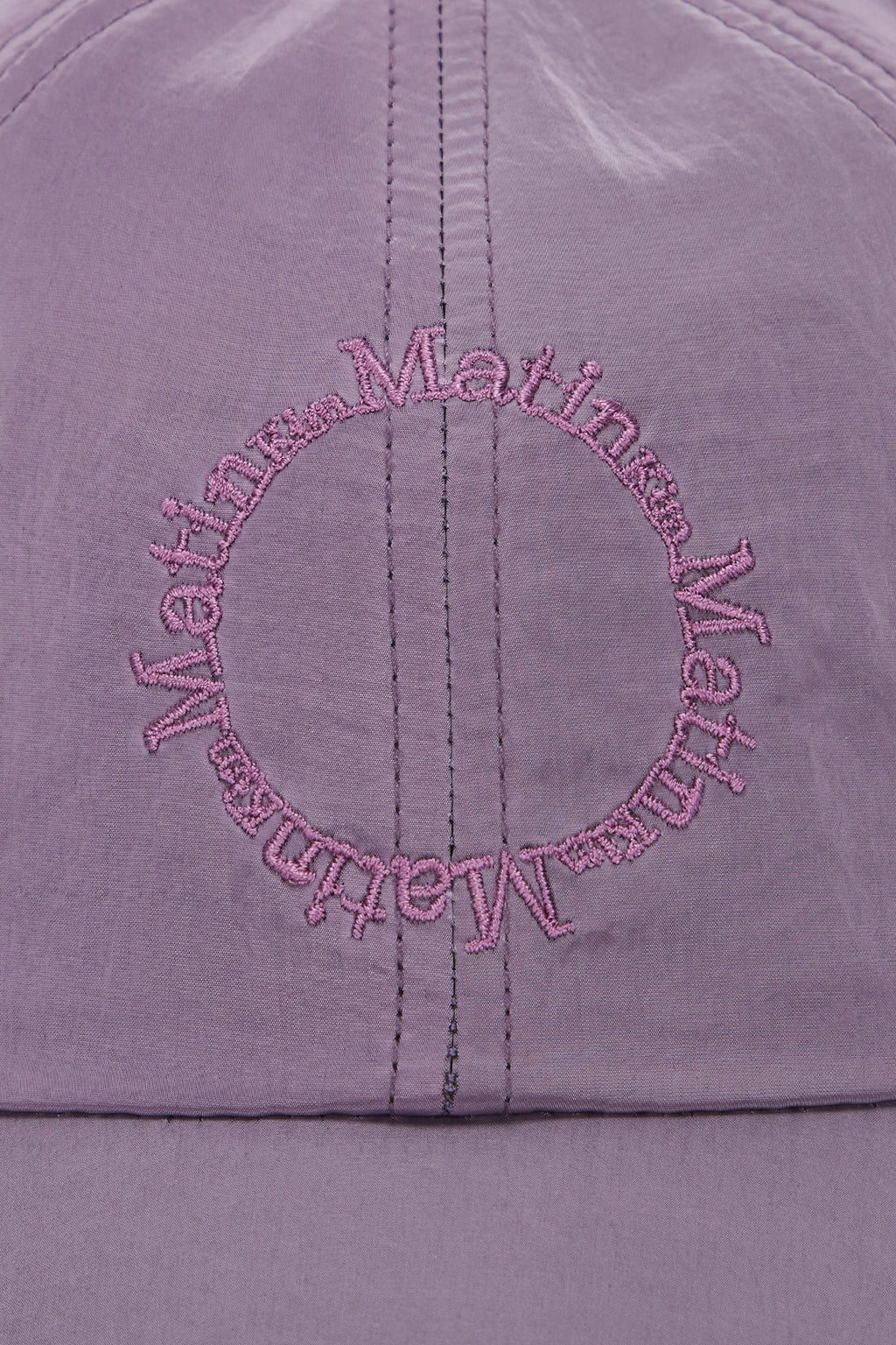 Matin Kim - Crisp Logo Ball Cap (Purple) product image 3 | TRAB K-Fashion Australia