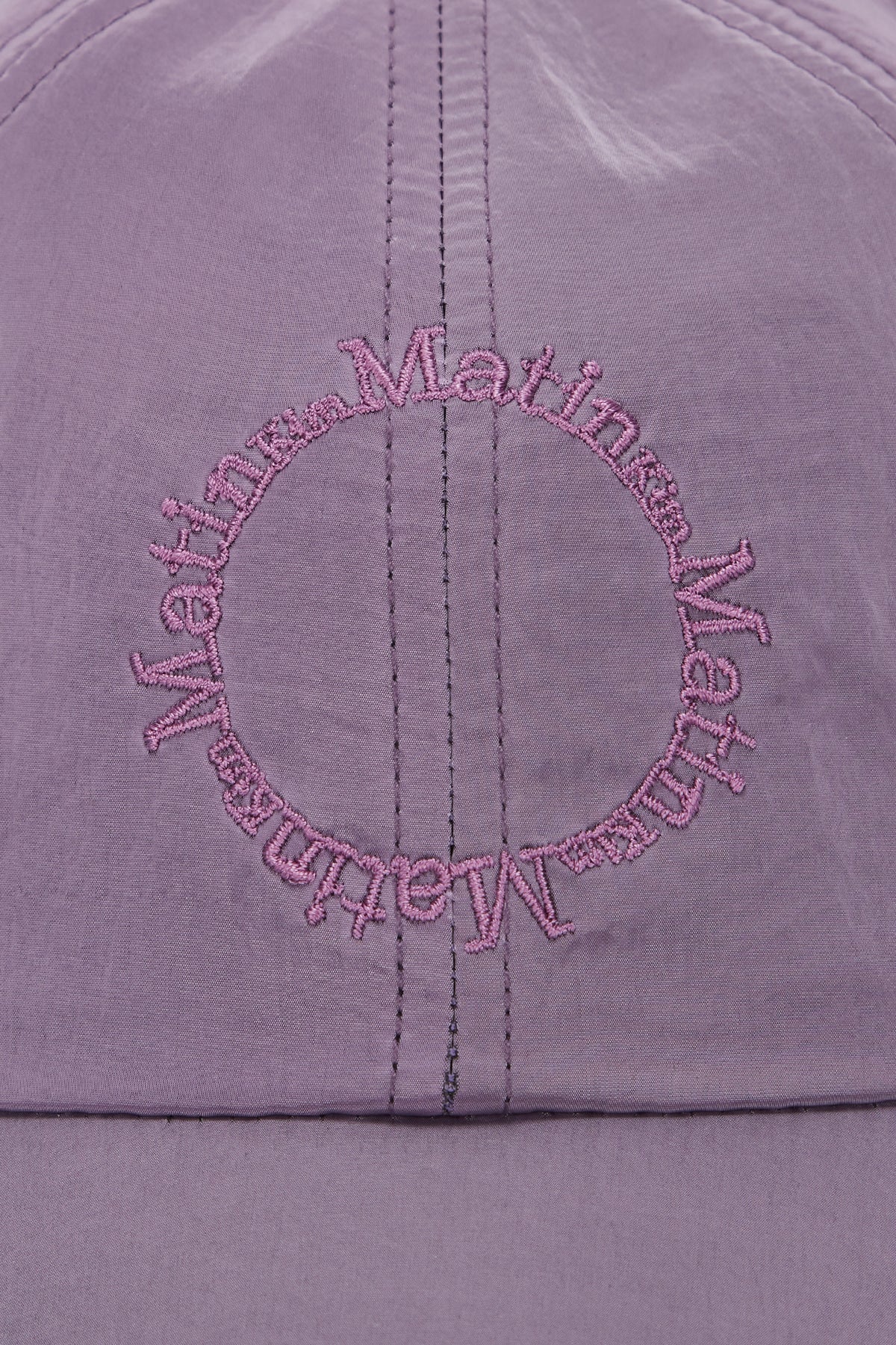 Matin Kim - Crisp Logo Ball Cap (Purple) product image 3 | TRAB K-Fashion Australia