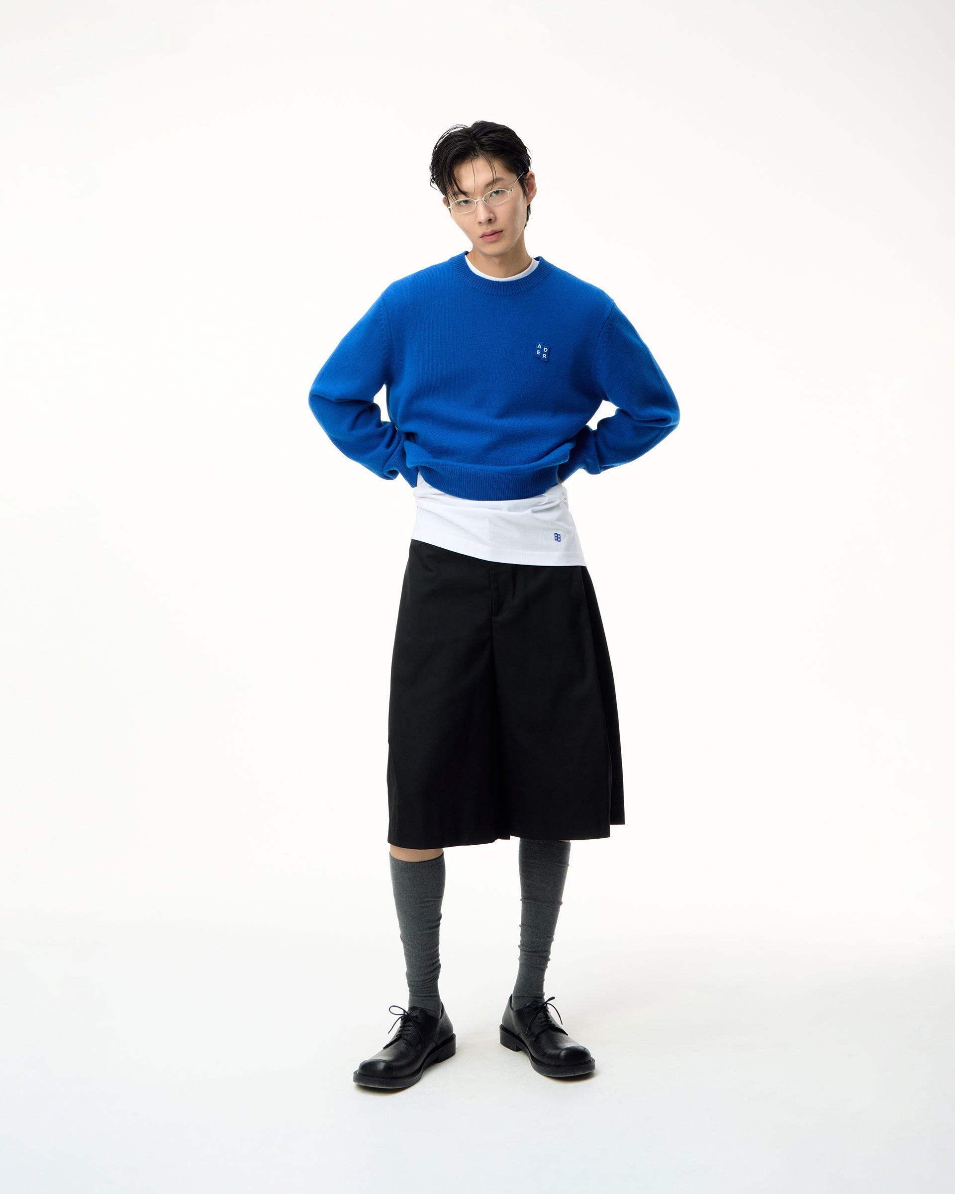 Ader Error - Semiover fit 3 PACK T002 (White) product image 3 | TRAB K-Fashion Australia