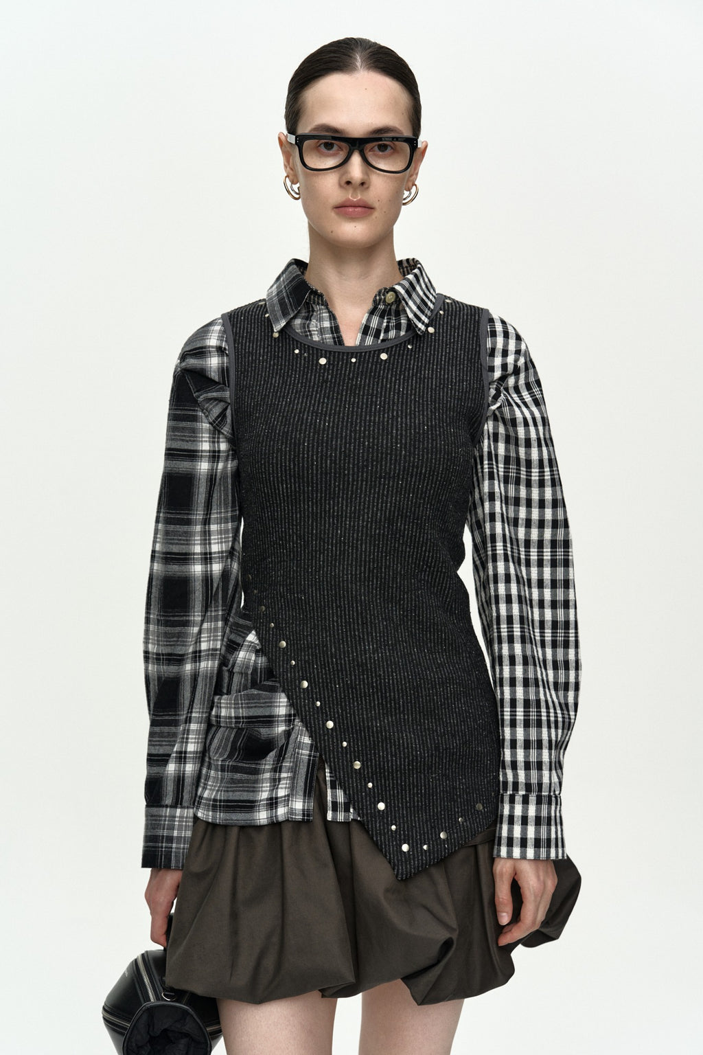 Andersson Bell - Hot-Fix Tank Top (Charcoal) product image 1 | TRAB K-Fashion Australia