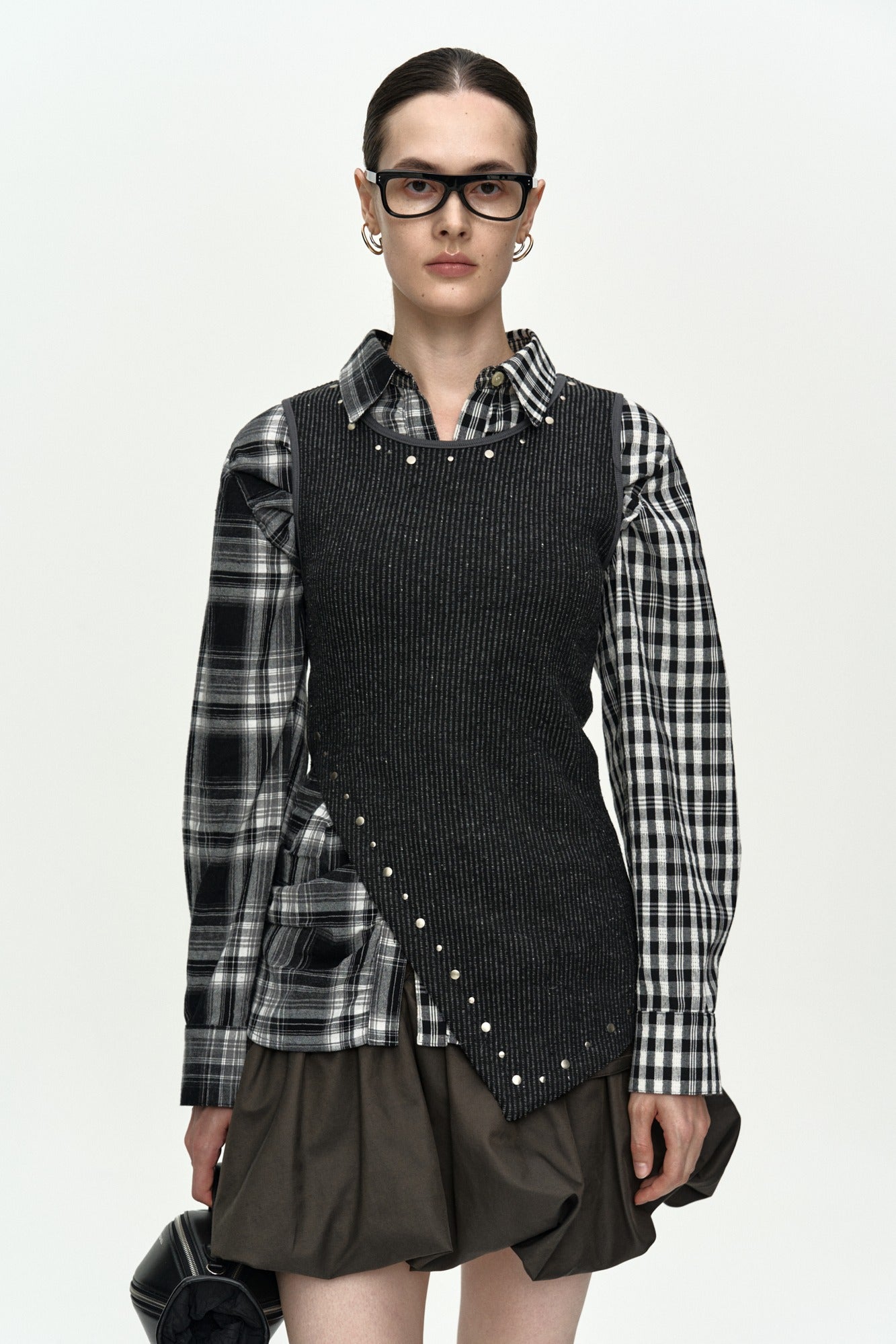 Andersson Bell - Hot-Fix Tank Top (Charcoal) product image 1 | TRAB K-Fashion Australia
