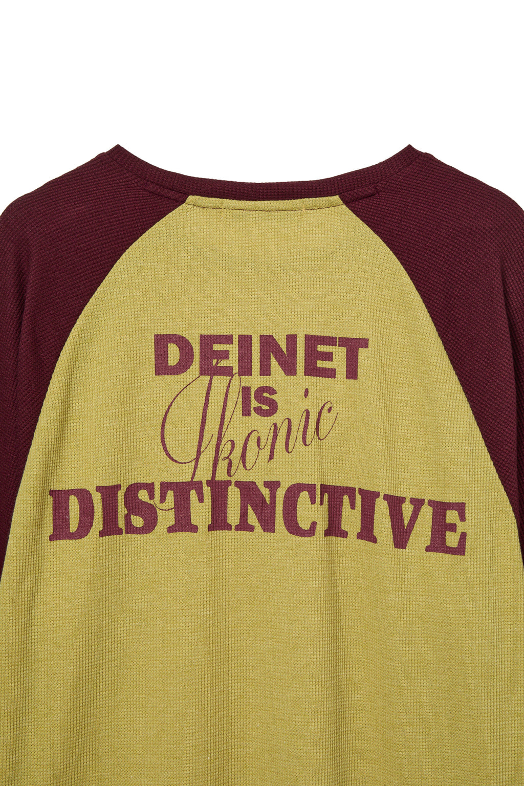 Deinet - Waffle Raglan Long Sleeve (Green) product image 4 | TRAB K-Fashion Australia