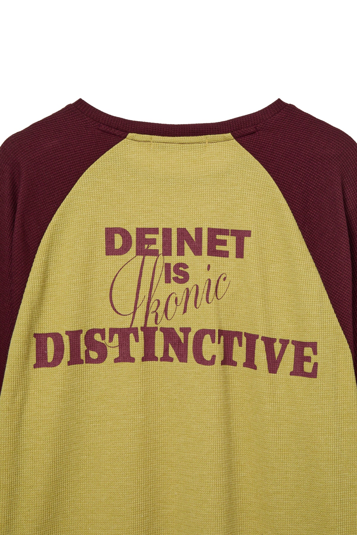 Deinet - Waffle Raglan Long Sleeve (Green) product image 4 | TRAB K-Fashion Australia