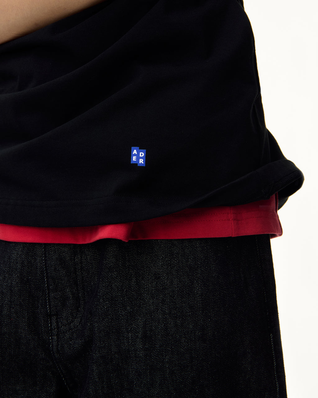 Ader Error - Semiover fit 3 PACK T002 (Noir) product image 3 | TRAB K-Fashion Australia