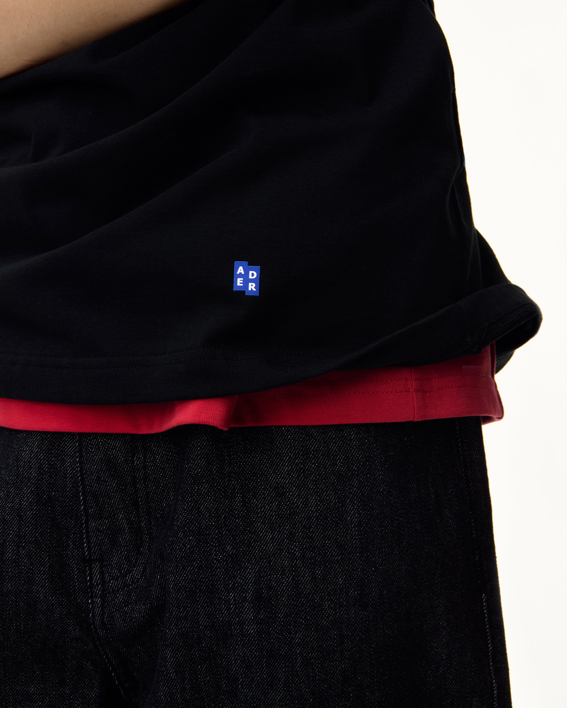 Ader Error - Semiover fit 3 PACK T002 (Noir) product image 3 | TRAB K-Fashion Australia