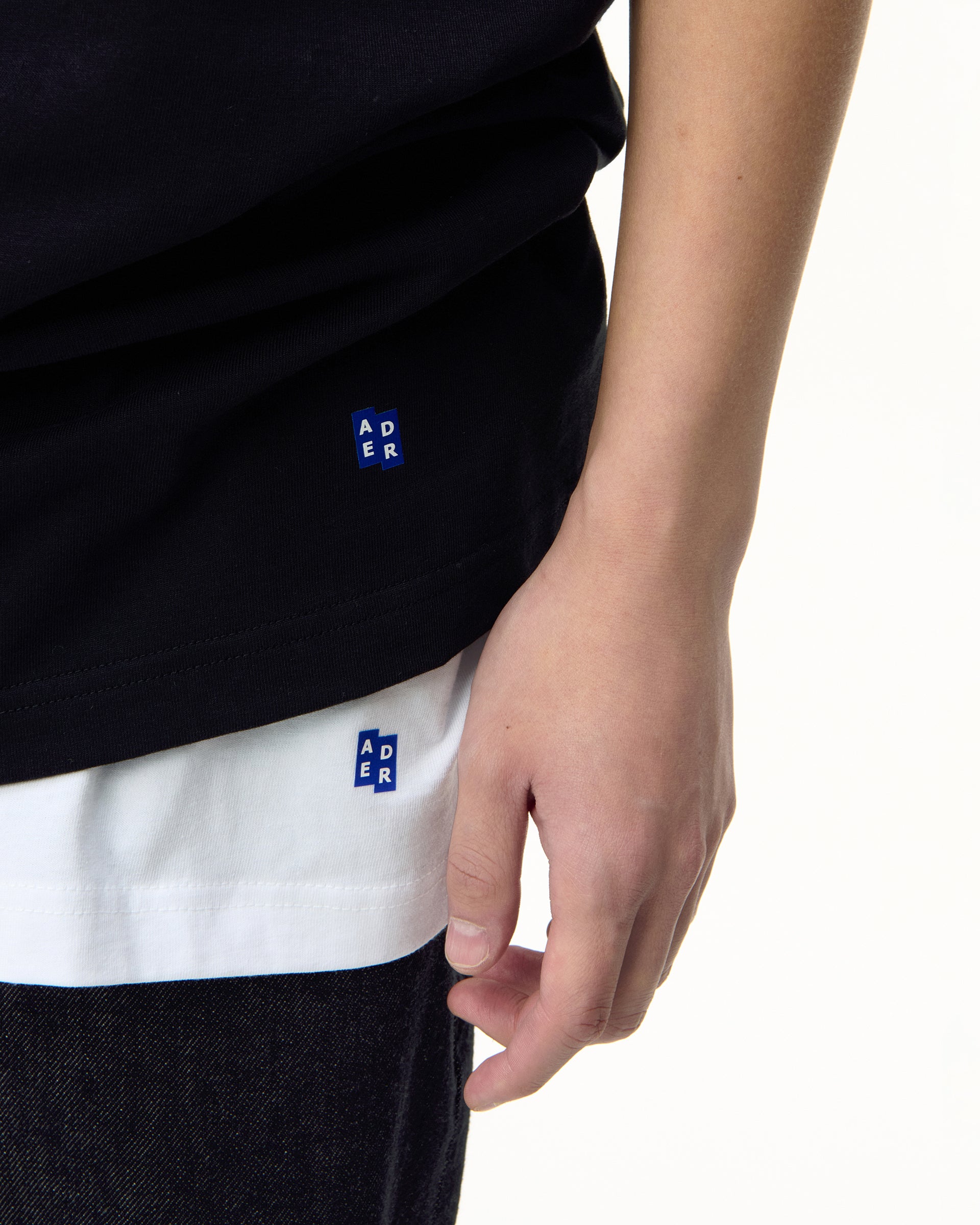 Ader Error - Semiover fit 3 PACK T002 (Noir) product image 6 | TRAB K-Fashion Australia