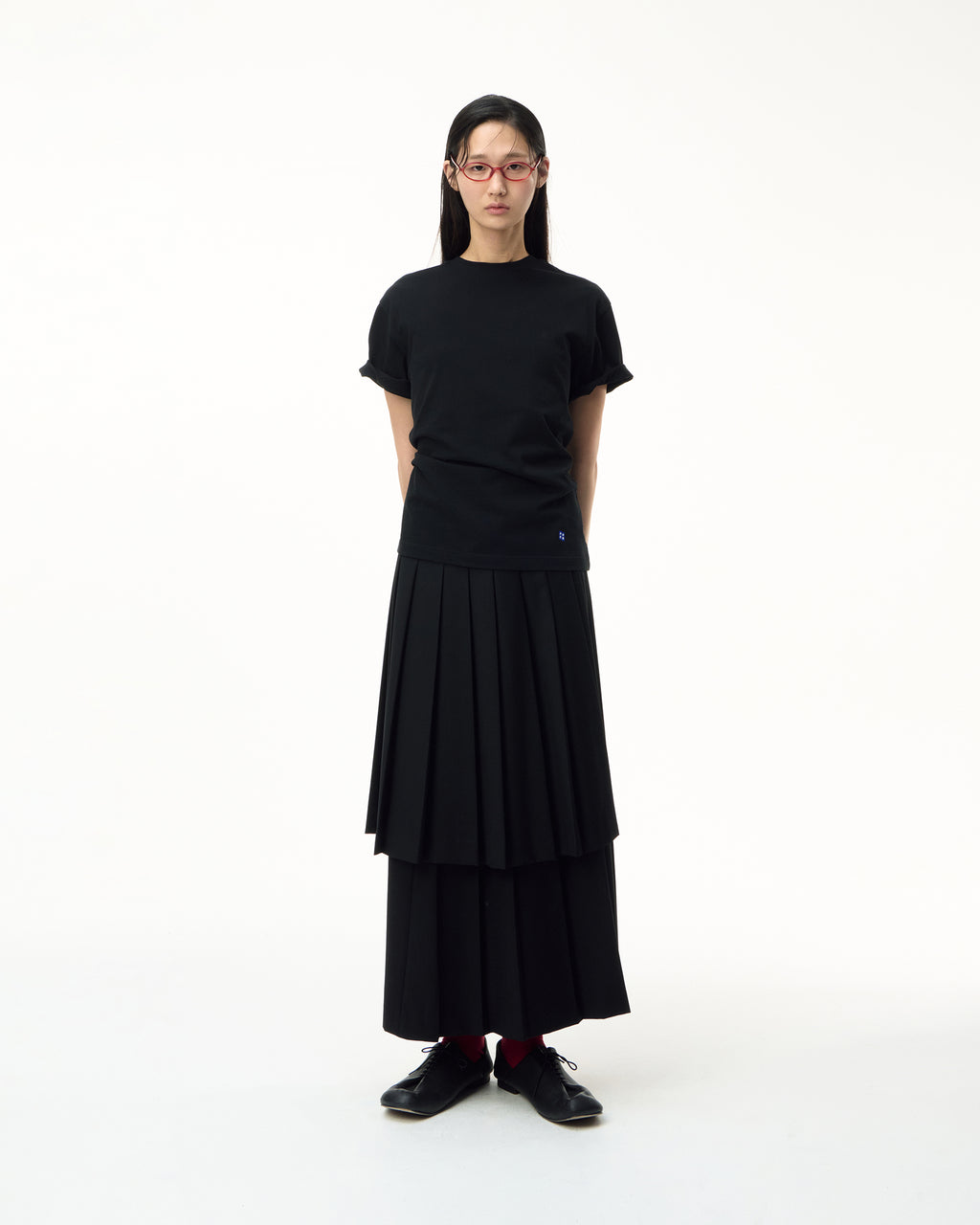 Ader Error - Semiover fit 3 PACK T002 (Noir) product image 1 | TRAB K-Fashion Australia
