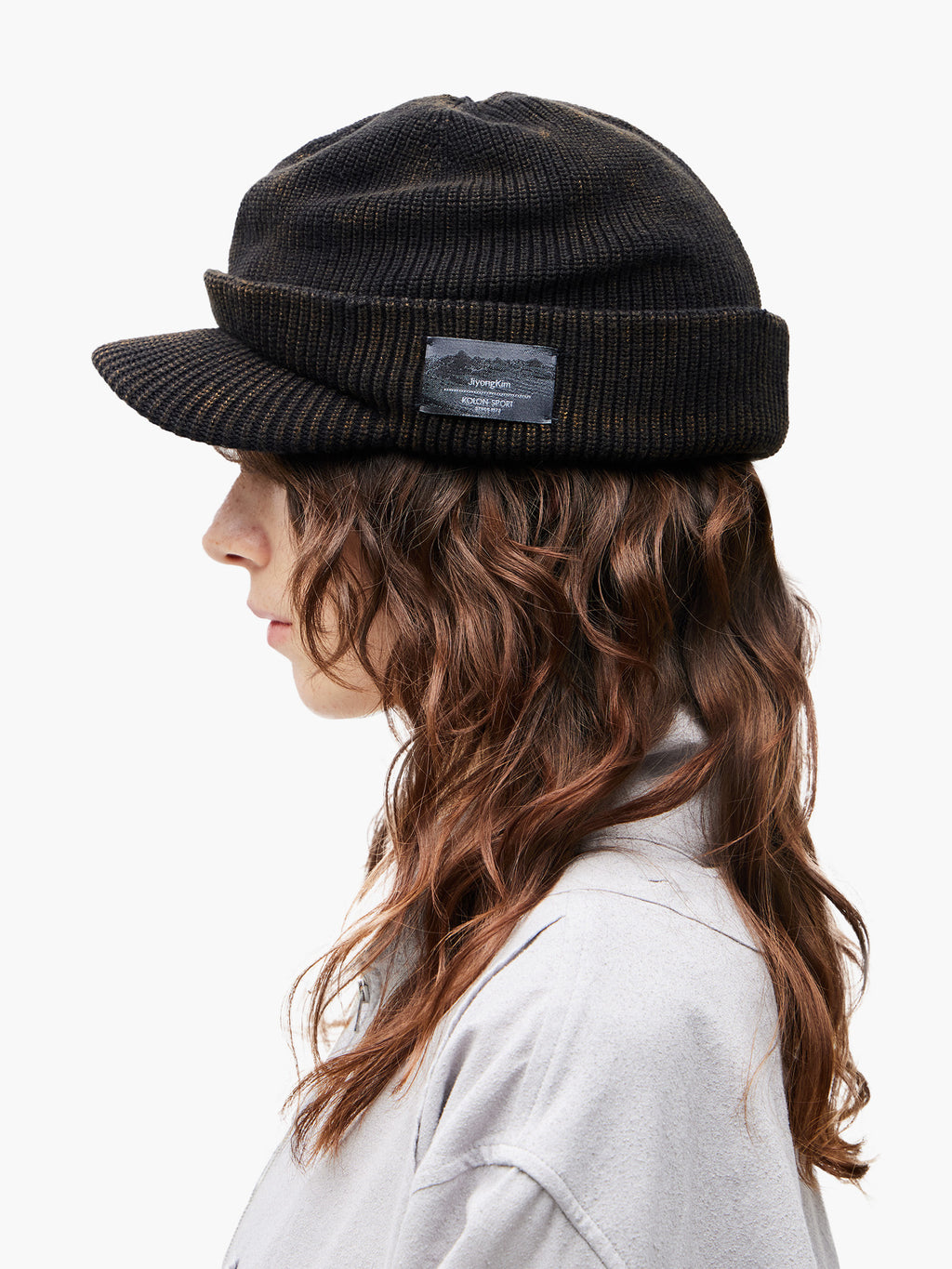 Jiyong Kim - Knit Hat (Black) product image 9 | TRAB K-Fashion Australia
