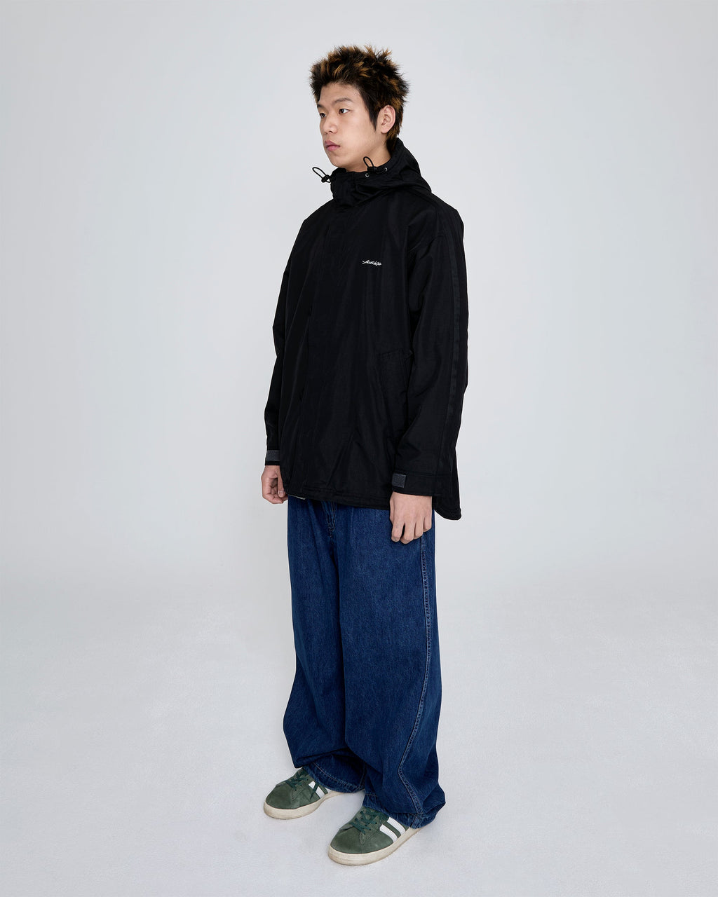 yeseyesee - Striking Windbreaker (Black) product image 8 | TRAB K-Fashion Australia