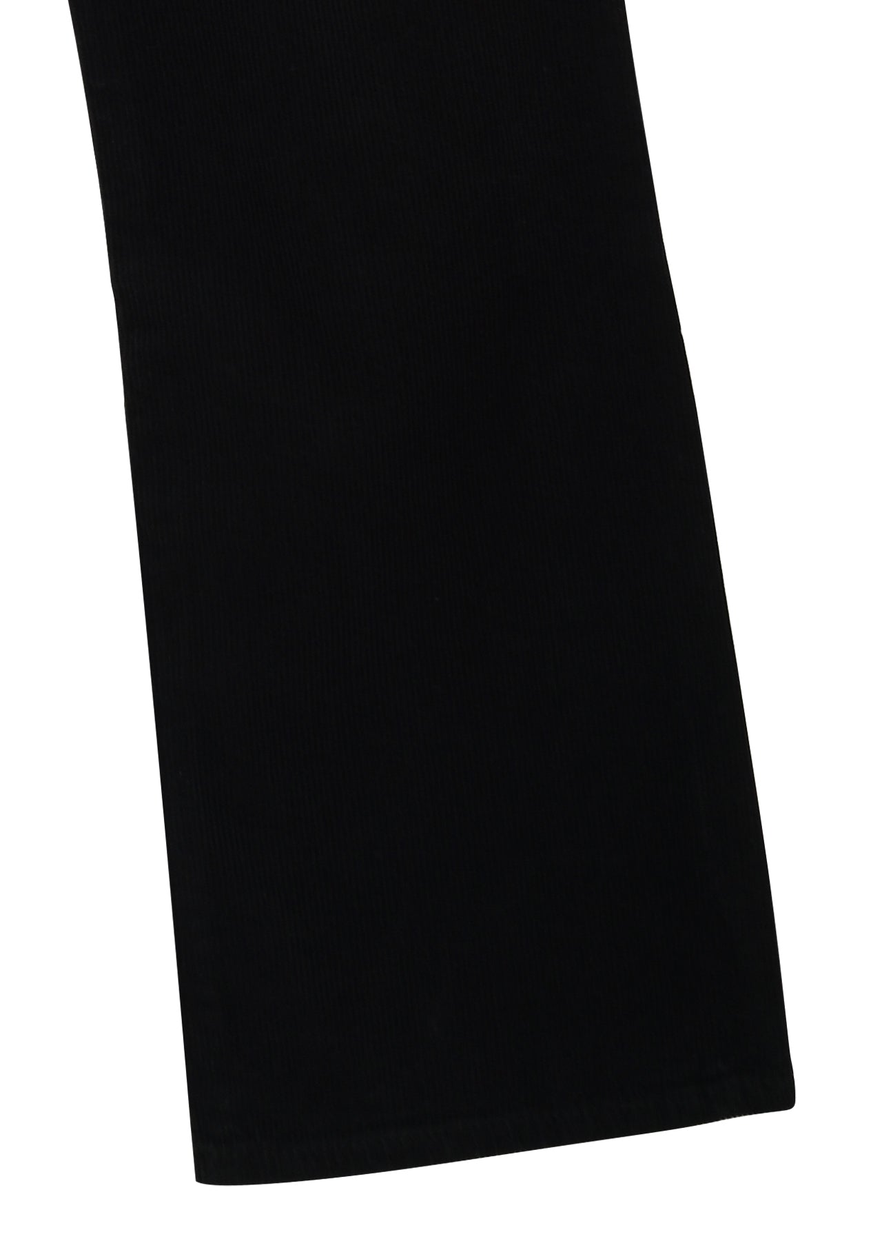 Matin Kim - Corduroy Damaged Pants (Black) product image 4 | TRAB K-Fashion Australia