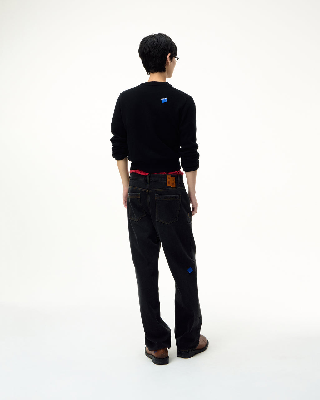Ader Error - Sig; SV Tag jeans 01 (Noir) product image 10 | TRAB K-Fashion Australia
