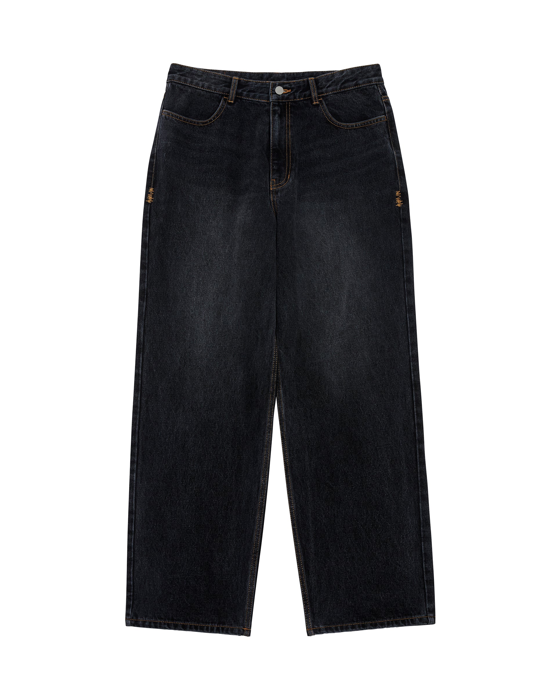 Ader Error - Sig; SV Tag jeans 01 (Noir) product image 7 | TRAB K-Fashion Australia