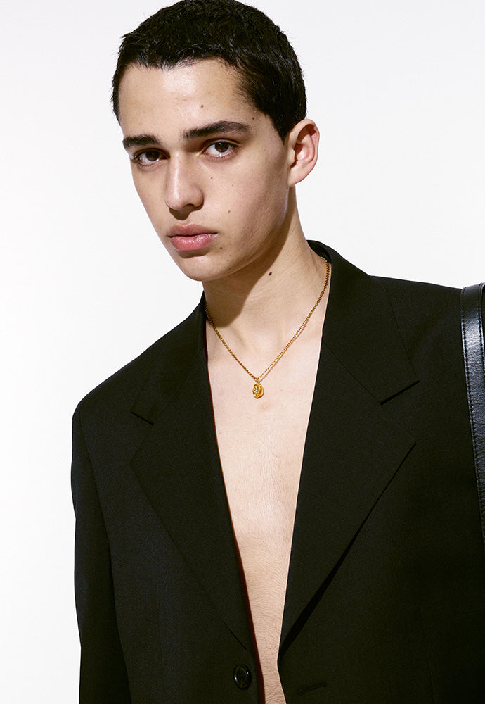 Tonywack - Tropical Wool Relaxed Tailored Jacket (Summer Exclusive) (Black) product image 7 | TRAB K-Fashion Australia