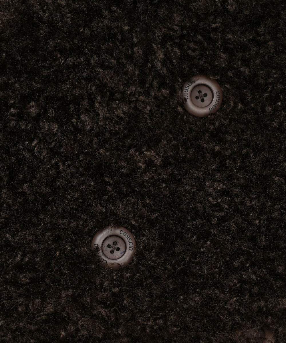 Coyseio - Soft Fur Coat (Dark Brown) product image 14 | TRAB K-Fashion Australia