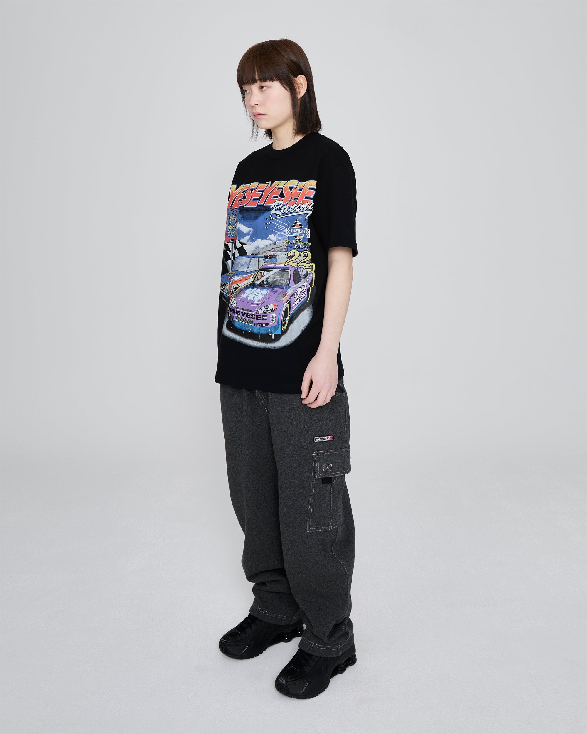 yeseyesee - Racing Tee (Black) product image 11 | TRAB K-Fashion Australia
