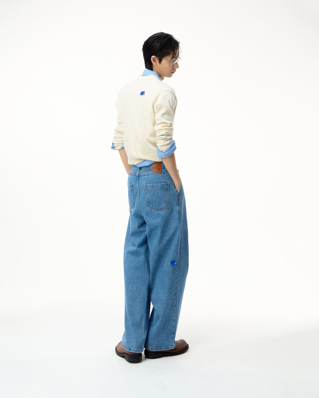 Ader Error - Sig; SV Tag jeans 02 (Sky blue) product image 8 | TRAB K-Fashion Australia