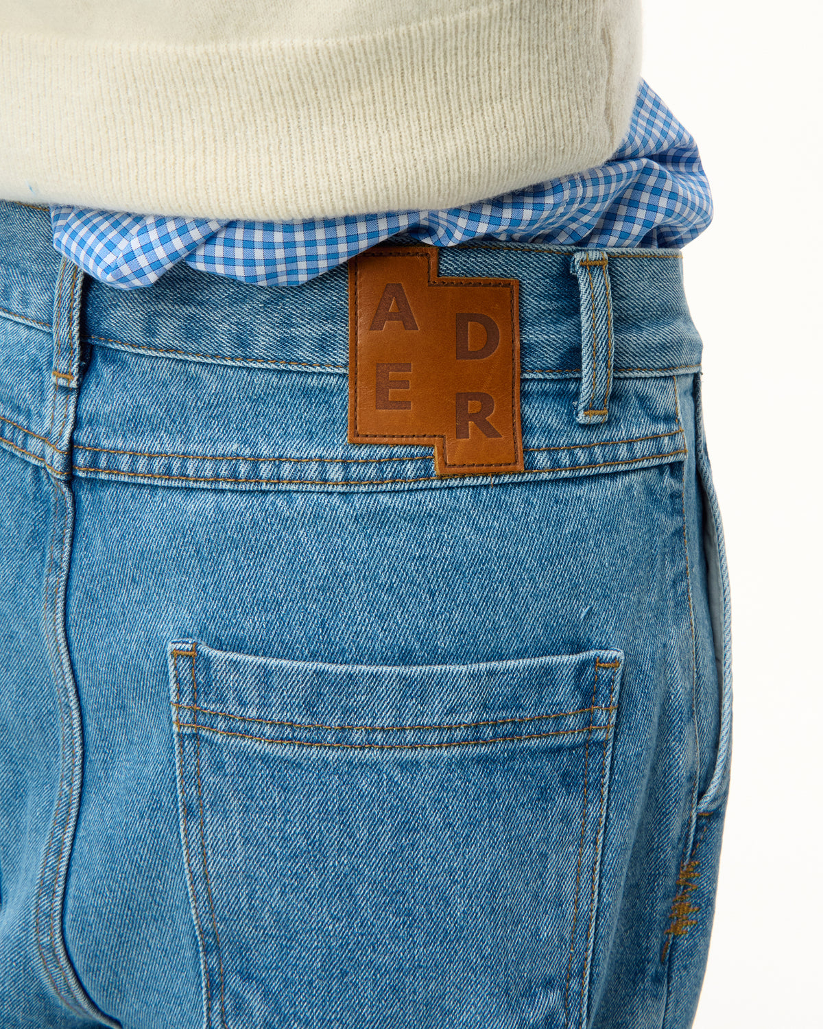 Ader Error - Sig; SV Tag jeans 02 (Sky blue) product image 3 | TRAB K-Fashion Australia