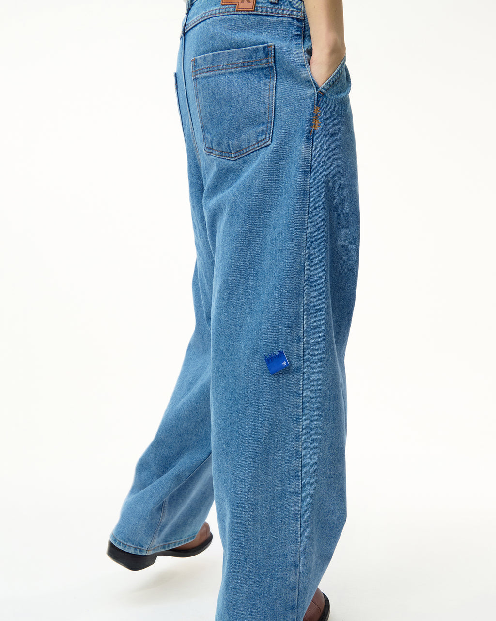 Ader Error - Sig; SV Tag jeans 02 (Sky blue) product image 4 | TRAB K-Fashion Australia