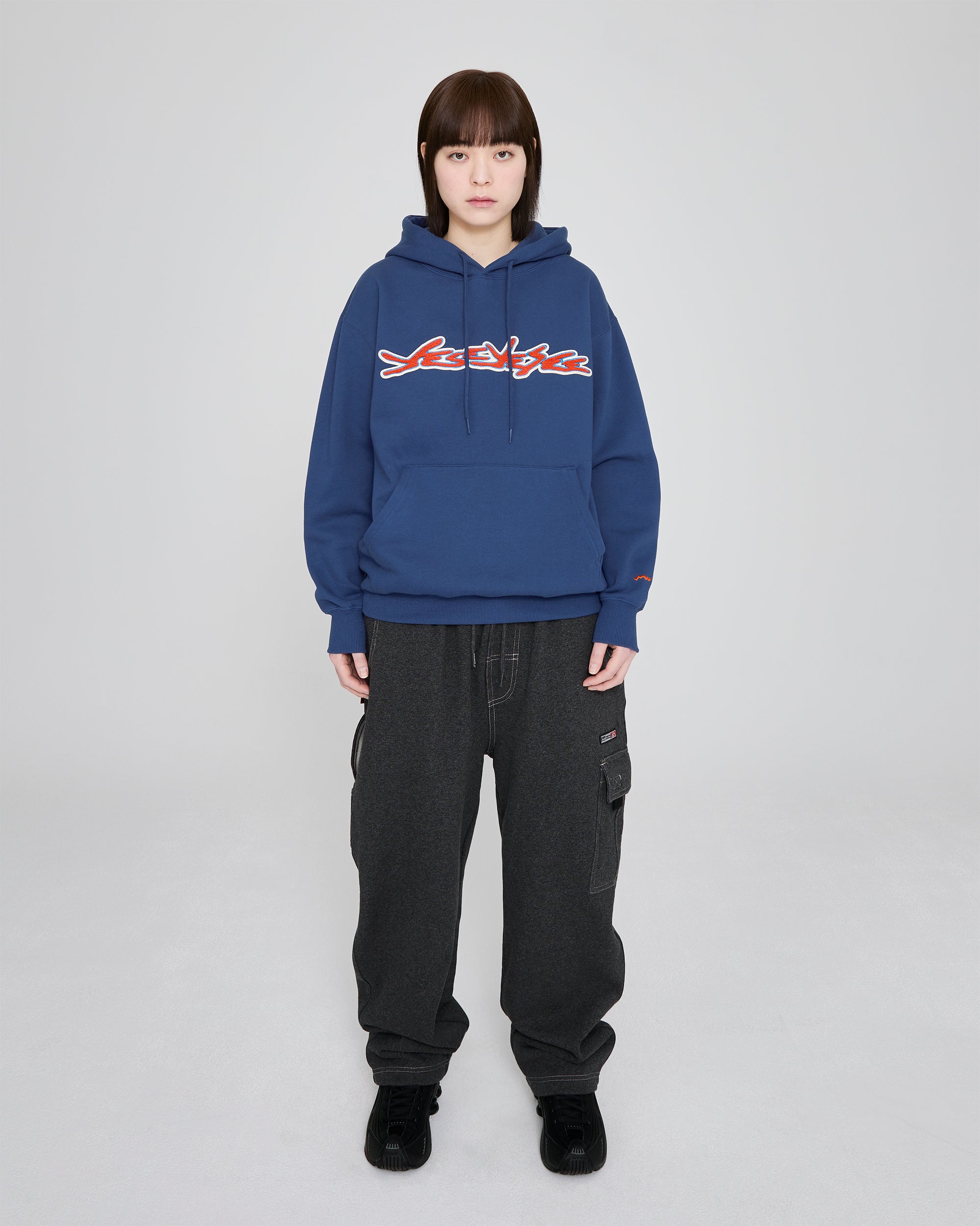 yeseyesee - Y.E.S Sign Logo Hoodie (Cobalt Blue) product image 10 | TRAB K-Fashion Australia