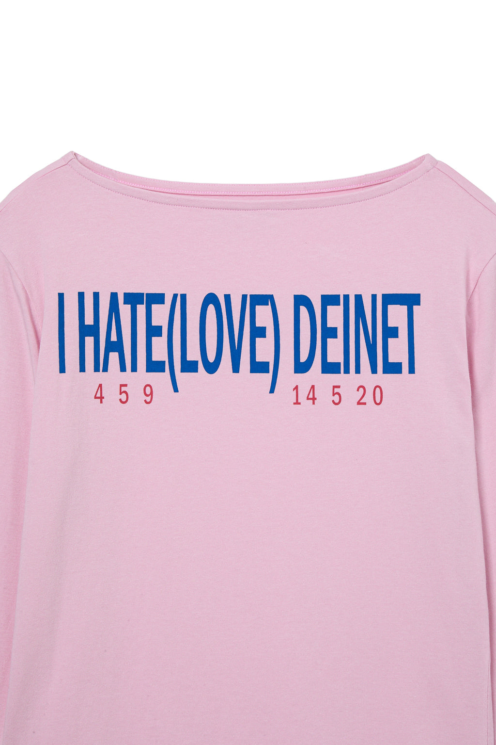 Deinet - I Hate Long Sleeve (Pink) product image 3 | TRAB K-Fashion Australia