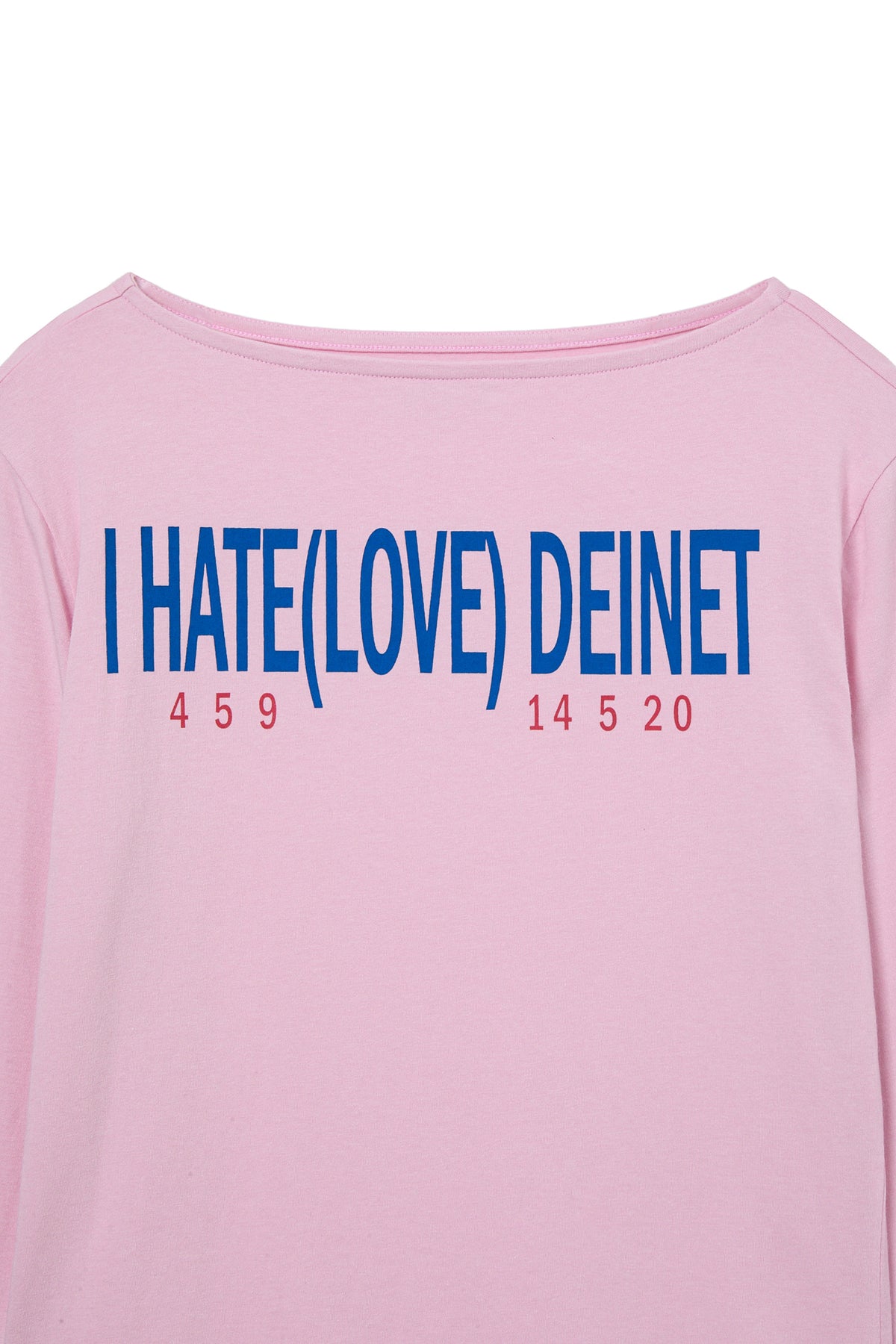 Deinet - I Hate Long Sleeve (Pink) product image 3 | TRAB K-Fashion Australia