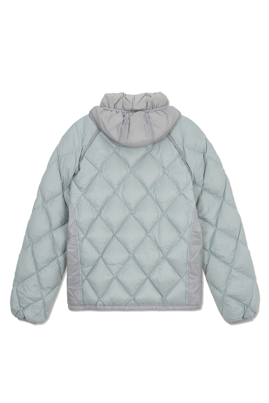 Matin Kim - Quilting Hoody Lightweight Jumper (down Blended) (Mint) product image 2 | TRAB K-Fashion Australia