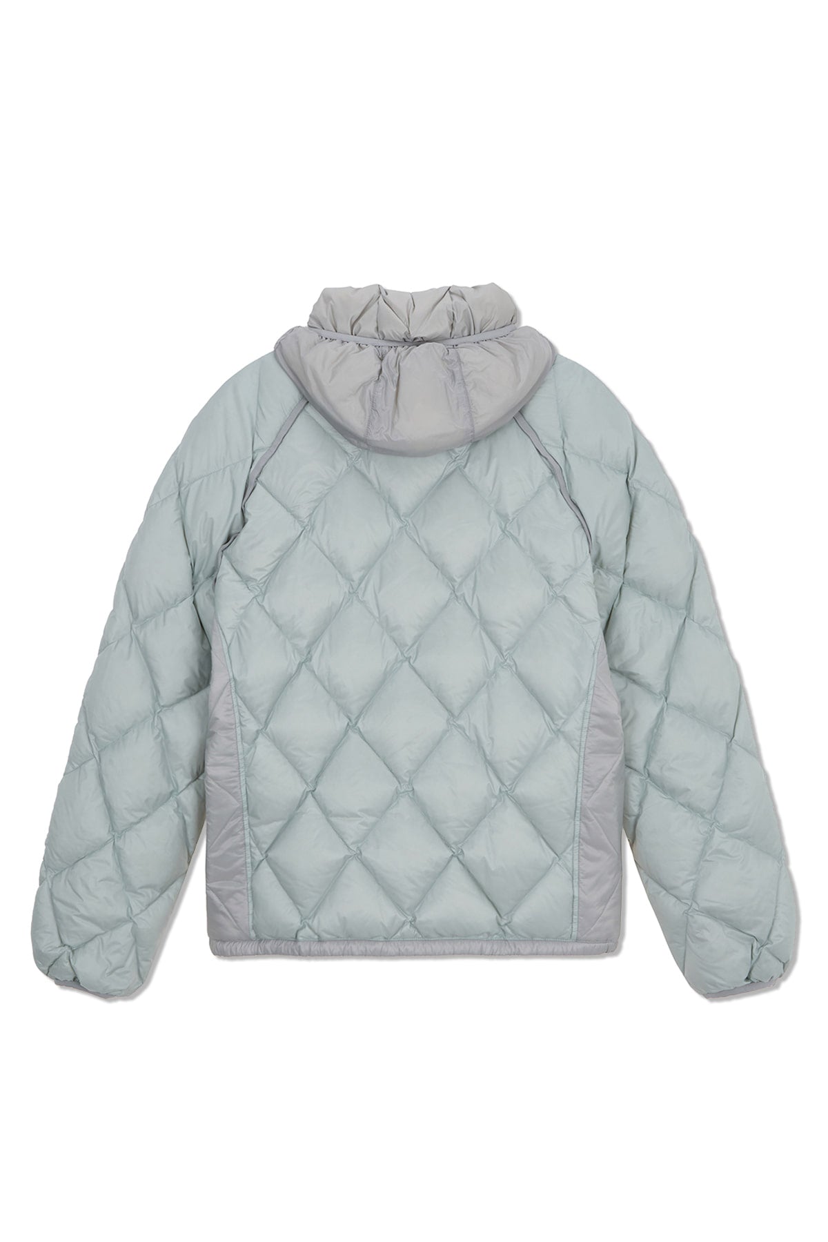 Matin Kim - Quilting Hoody Lightweight Jumper (Mint) product image 2 | TRAB K-Fashion Australia