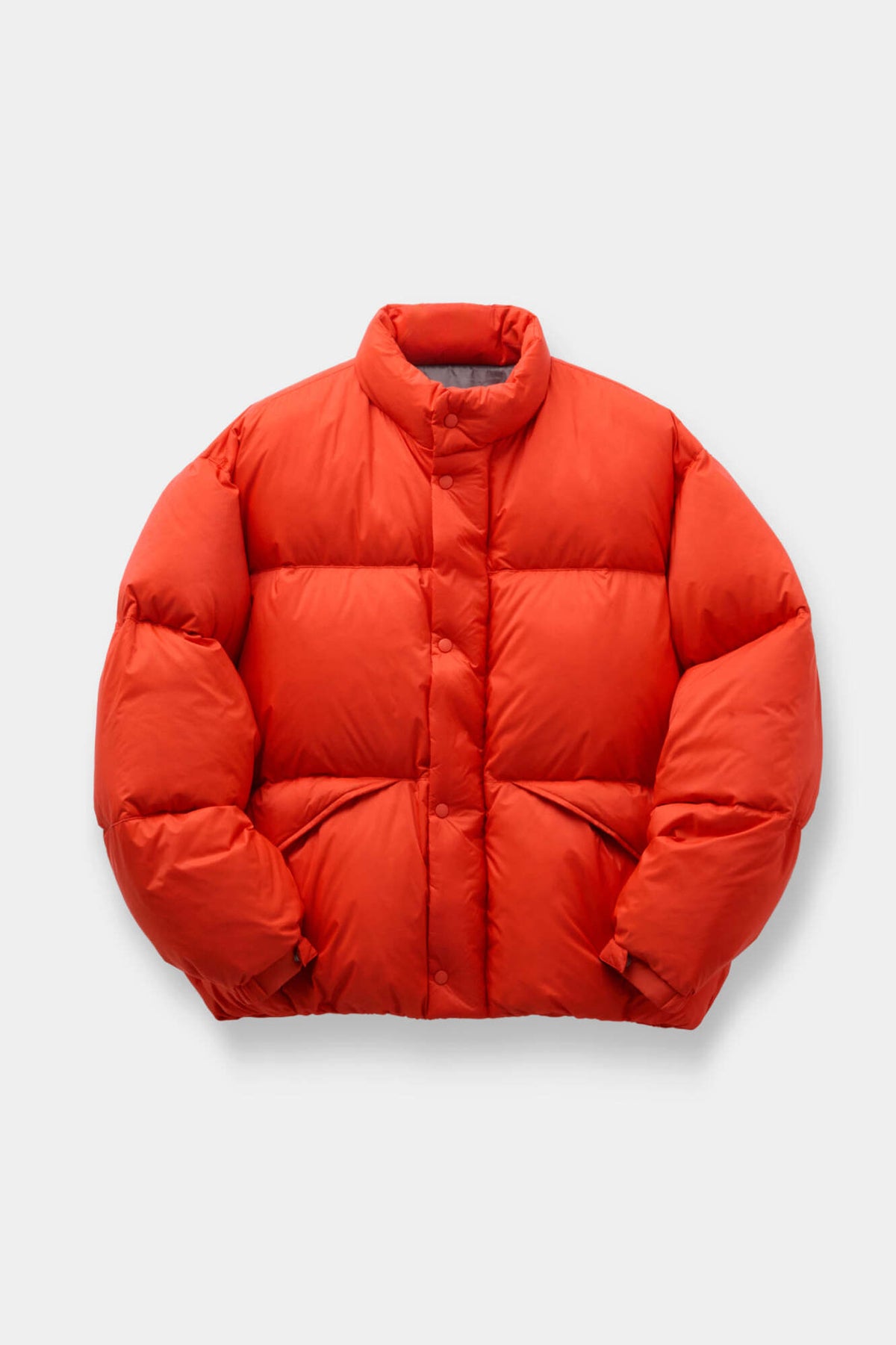 Coor - Majo-Tech Stand Collar Down Jumper (Red) product image 1 | TRAB K-Fashion Australia
