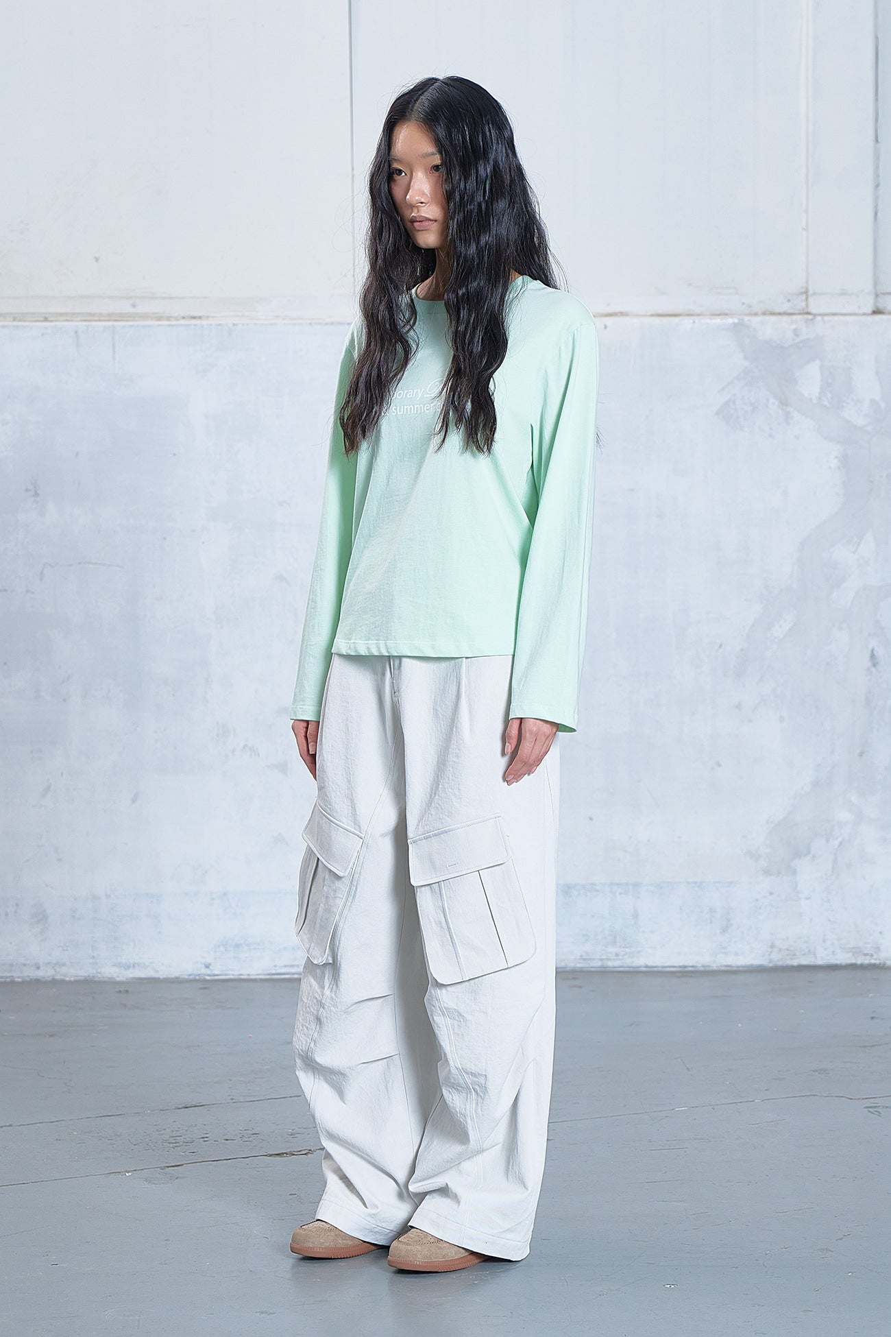 Deinet - Contemporary Long Sleeve (Mint) product image 2 | TRAB K-Fashion Australia