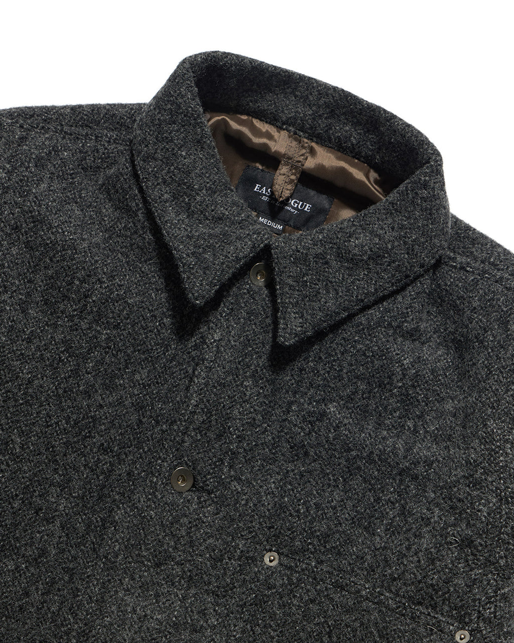 Eastlogue - Railman Work Jacket (Black Wool Herringbone) product image 7 | TRAB K-Fashion Australia