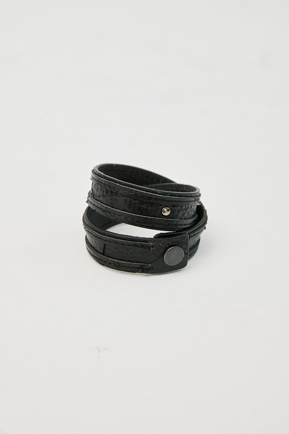 Hatchingroom - Leather Bracelet Slash Black (OC) product image 6 | TRAB K-Fashion Australia