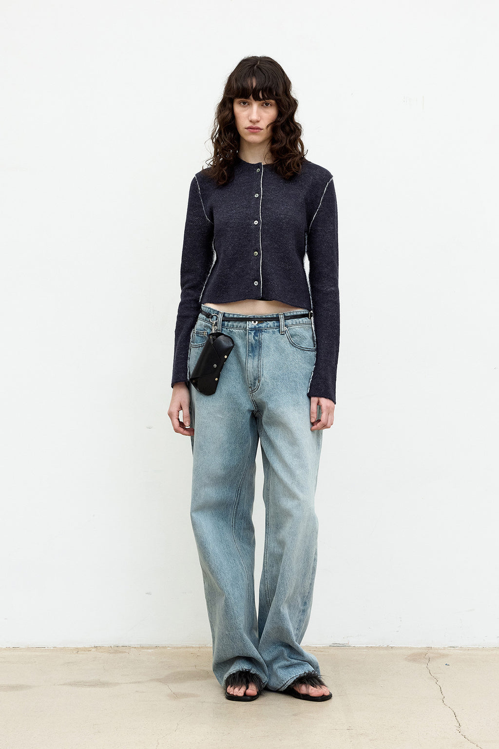 Coor - Damage Washed Jeans (Washed Blue) product image 2 | TRAB K-Fashion Australia