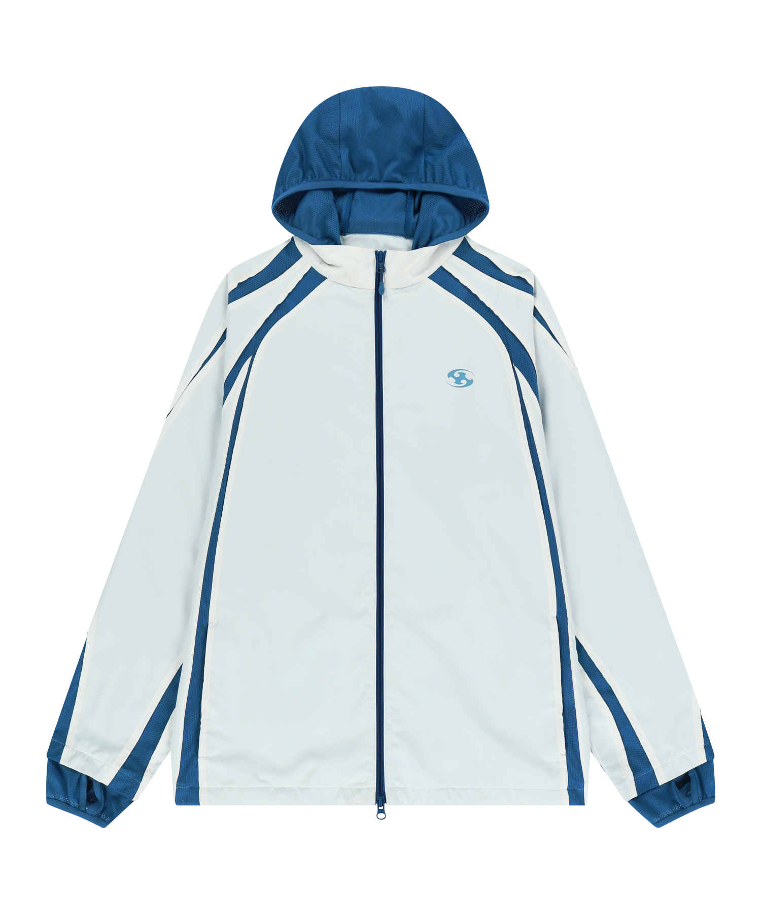 San San Gear - Slash Hoodie Jacket (Off-White) product image 6 | TRAB K-Fashion Australia