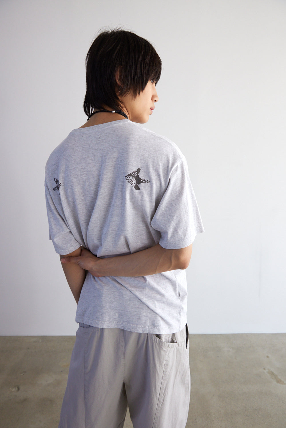 Hatchingroom - VTG Paisley Bird Tee Washed 1% (M.Grey) product image 12 | TRAB K-Fashion Australia