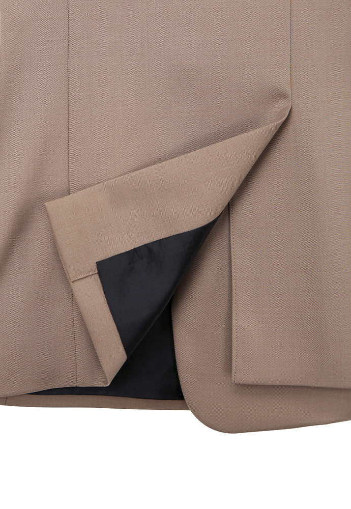 Tonywack - Clip Half-Double Blazer (Musk Beige) product image 11 | TRAB K-Fashion Australia