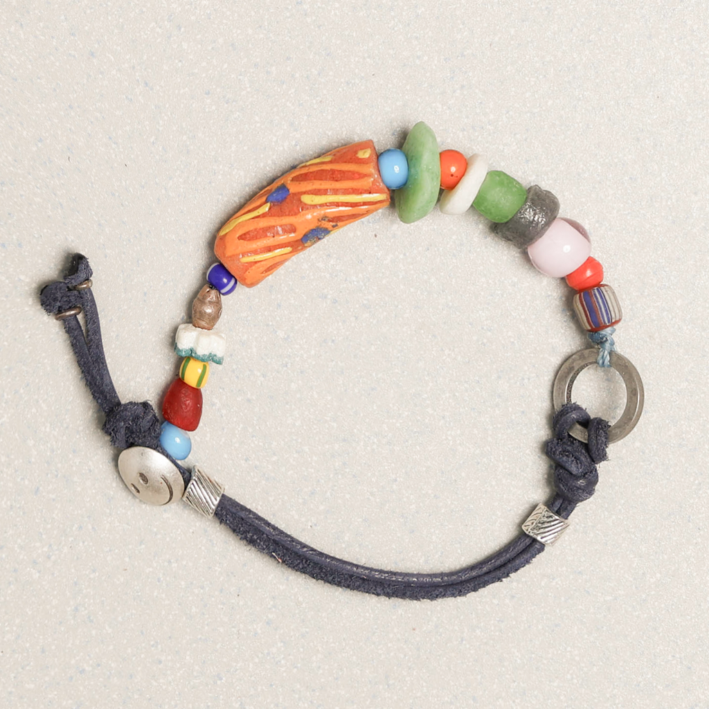 Towtow Archive - Maui Leather Bracelet (Navy) product image 8 | TRAB K-Fashion Australia